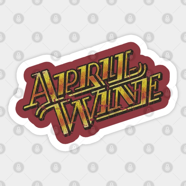 April Wine 1969 Sticker by JCD666